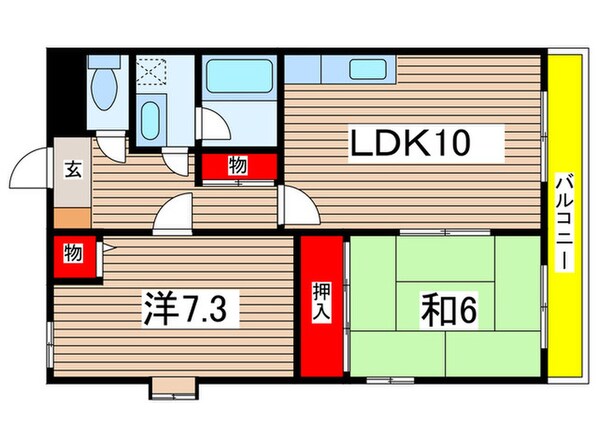 アークヒルズ和弘の物件間取画像